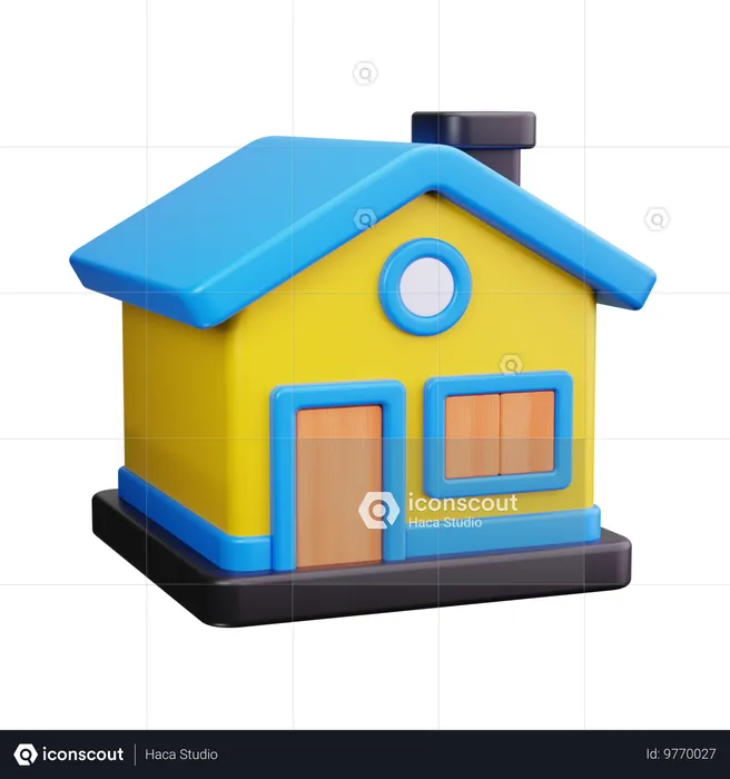 Casa  3D Icon