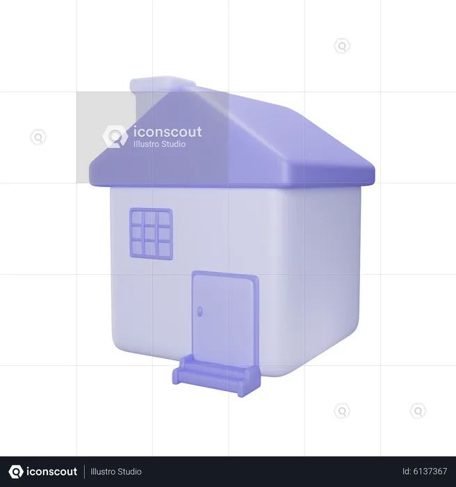 Casa  3D Icon