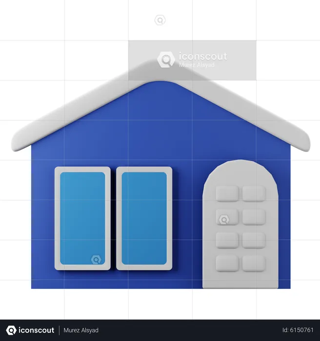 Casa  3D Icon