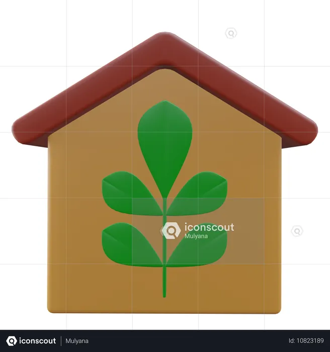 Casa agrícola  3D Icon