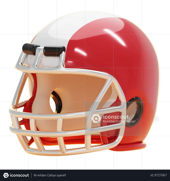 Casco  3D Icon