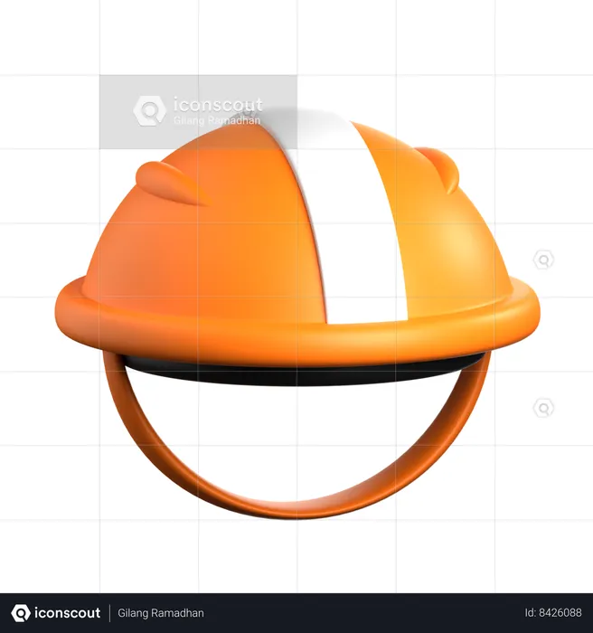 Casco de seguridad  3D Icon