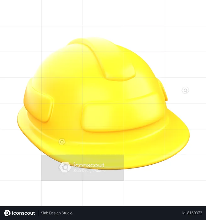 Casco de seguridad  3D Icon