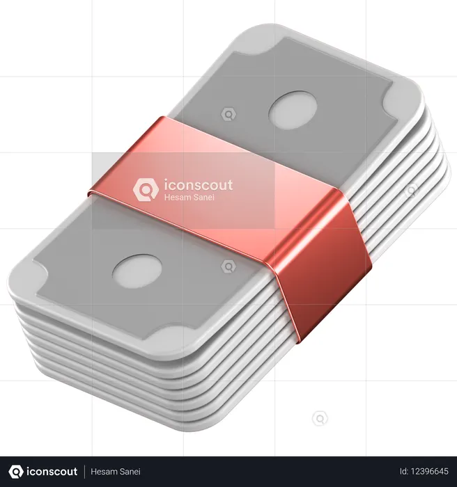Cash  3D Icon