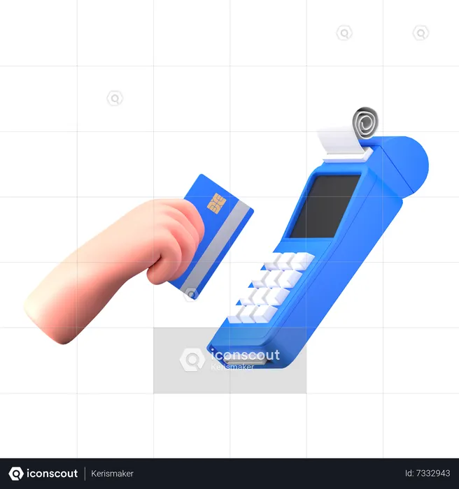 Cash Register  3D Icon