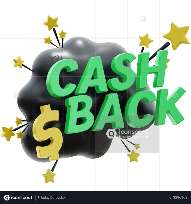Cashback  3D Illustration