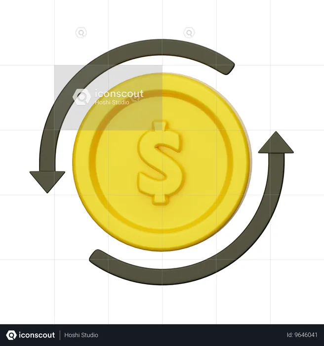 Cashback  3D Icon