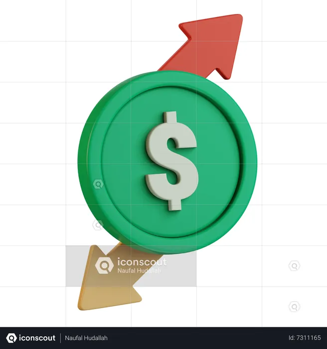 Cashback  3D Icon