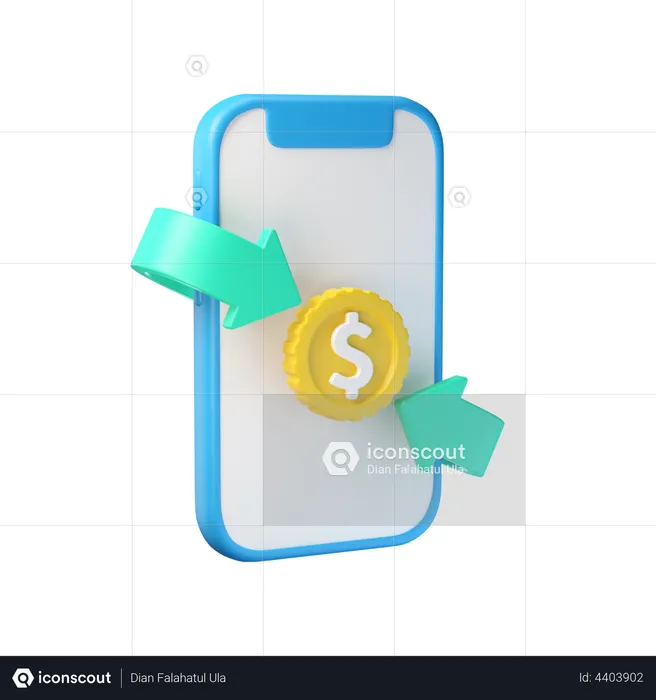 Cashback  3D Illustration