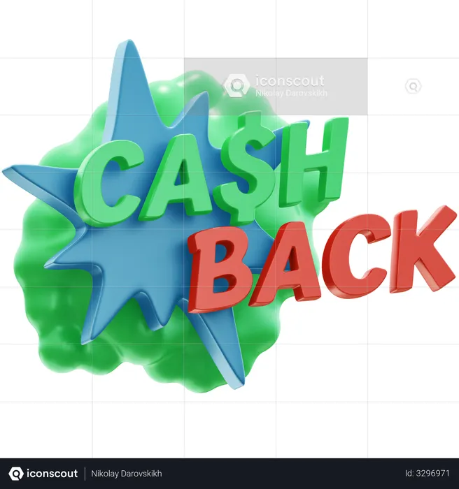 Cashback  3D Illustration