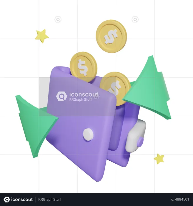 Cashback  3D Icon