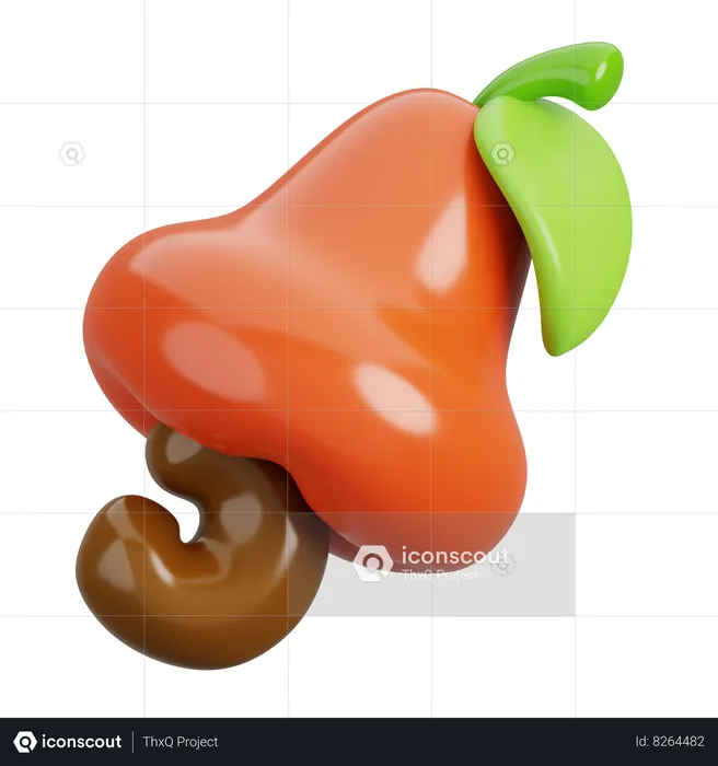 Cashew  3D Icon