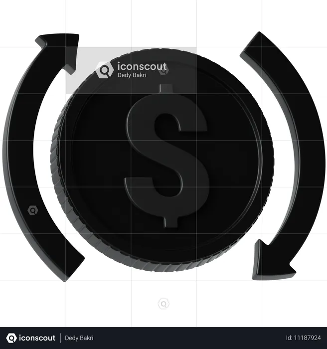 Cashflow  3D Icon