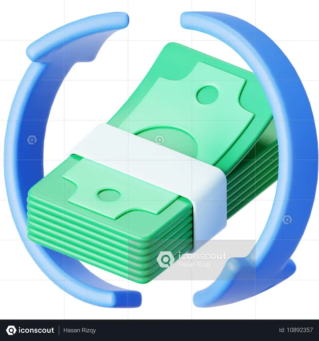 Cashflow  3D Icon