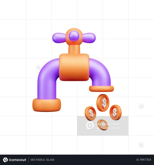 Cashflow  3D Icon