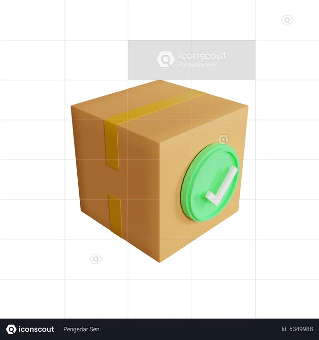 Casilla de verificación  3D Icon