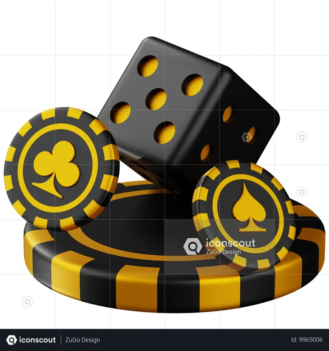 Casino Game Batch1  3D Icon
