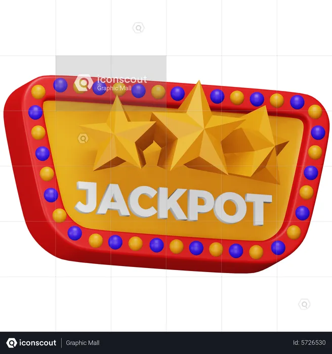 Gros lot de casino  3D Icon