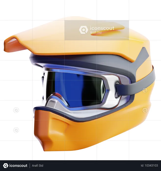 Casque  3D Icon