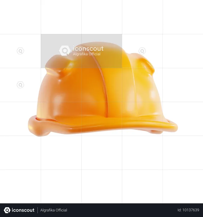 Casque de chantier  3D Icon