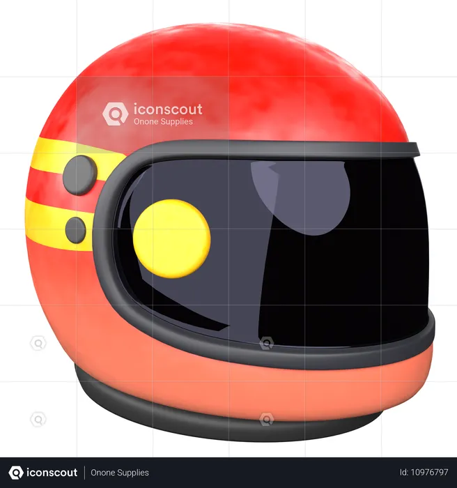 Casque de sport  3D Icon