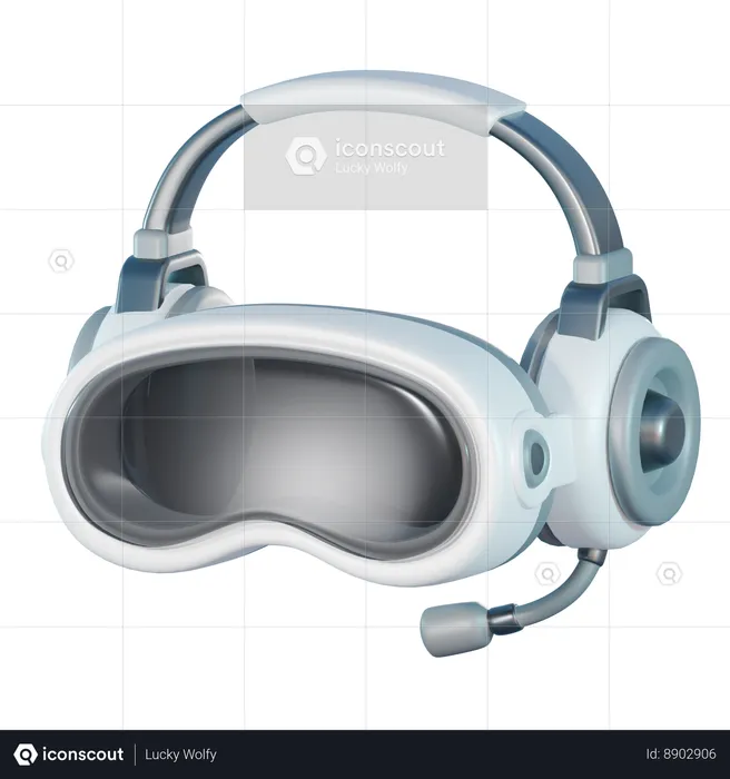 CASQUE VR 2  3D Icon