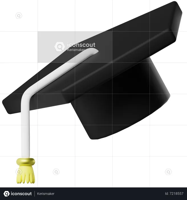 Casquette de remise des diplômes  3D Icon