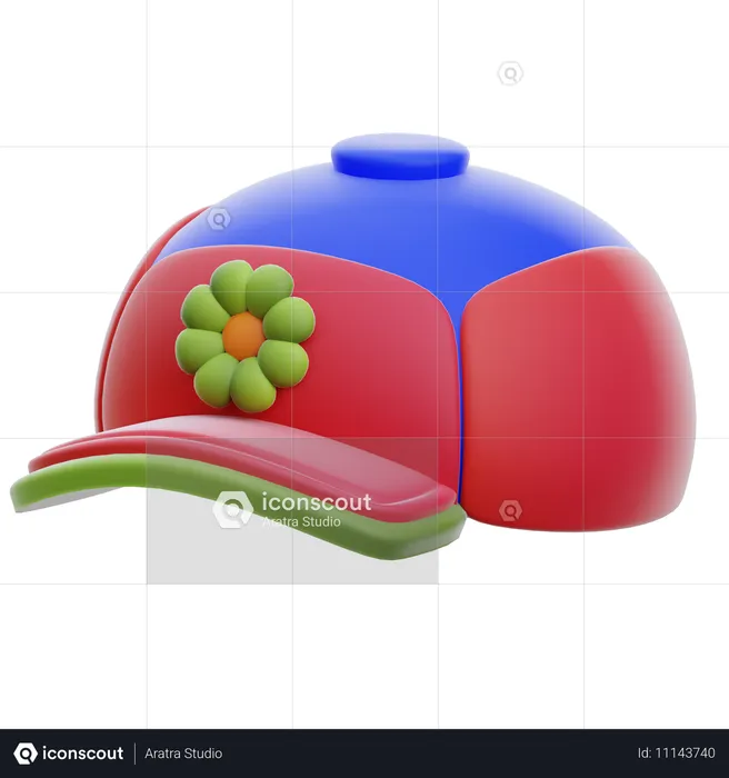 Casquette d'été  3D Icon