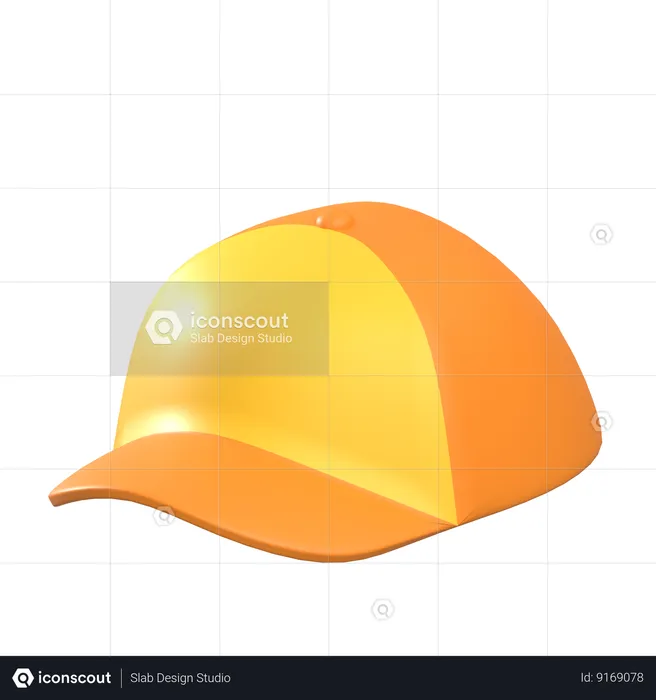 Casquette de golf  3D Icon