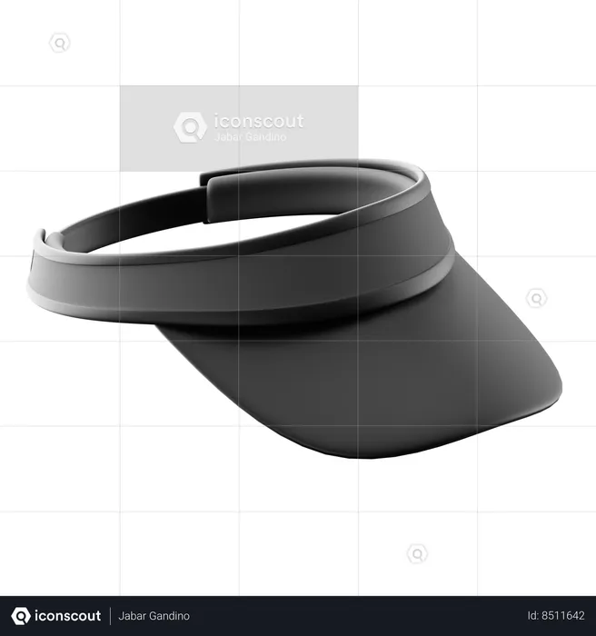 Casquette de visière  3D Icon