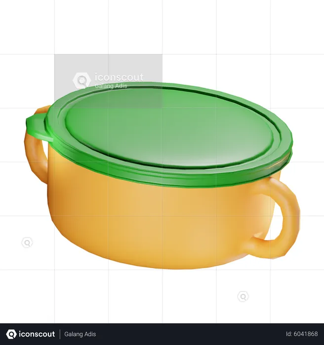 Casserole  3D Icon