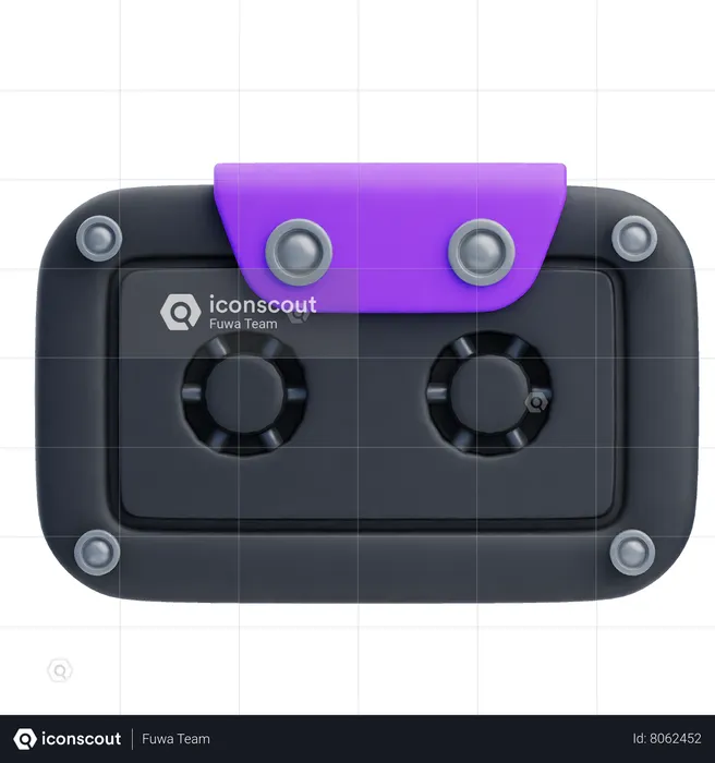 Cassette  3D Icon