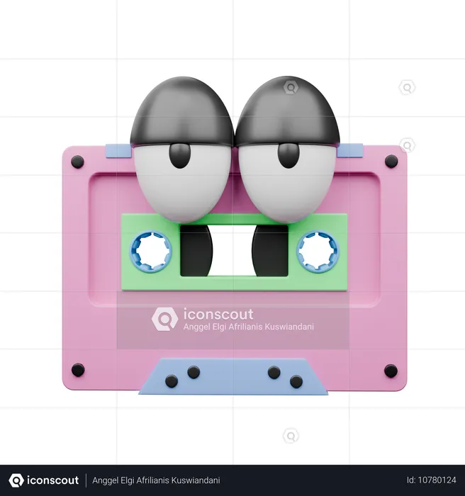 Cassette recorder  3D Icon