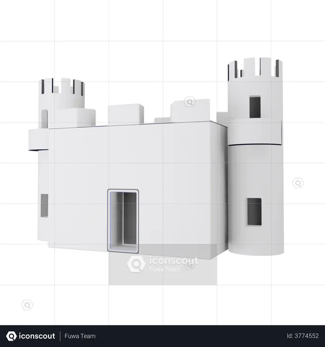 Castelo  3D Illustration