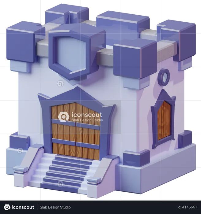 Castle  3D Illustration