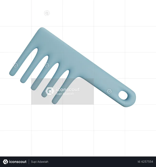 Cat Comb  3D Icon