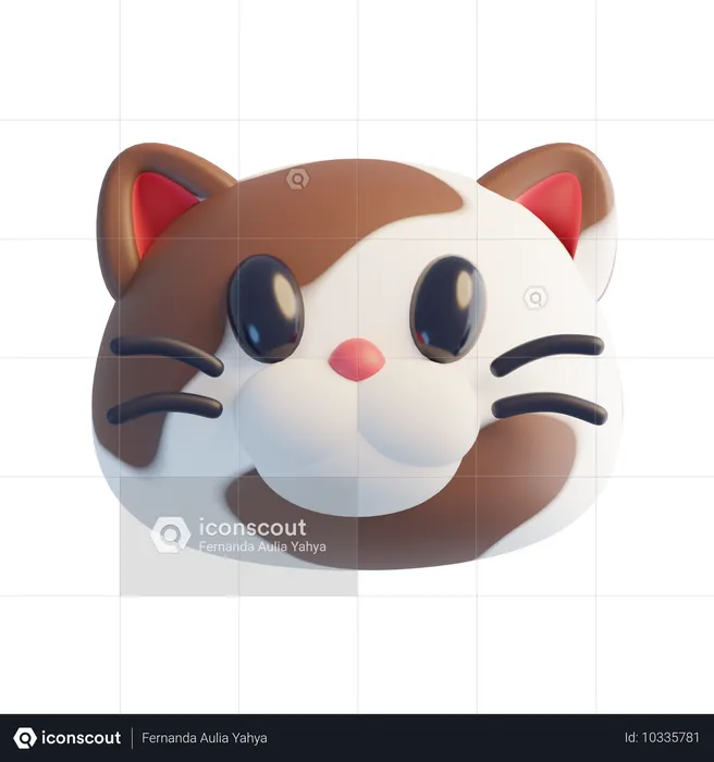 猫顔  3D Icon