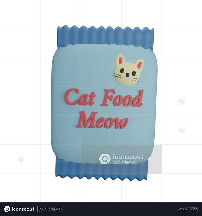 Cat Food  3D Icon