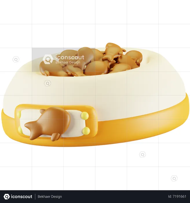 Cat Food  3D Icon