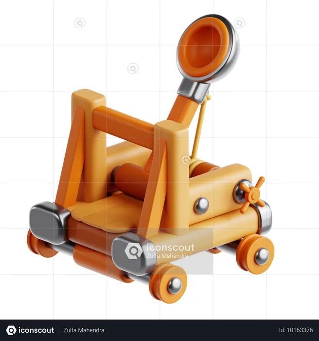 Catapult  3D Icon