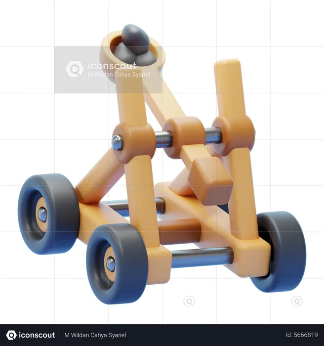 CATAPULT  3D Icon