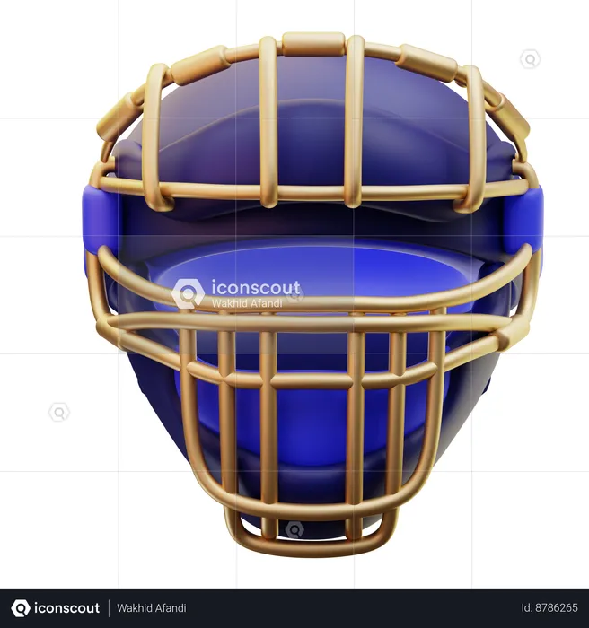 Catchers Mask  3D Icon