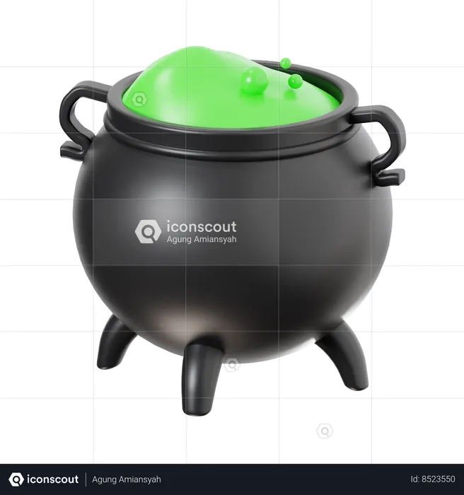 Cauldron  3D Icon