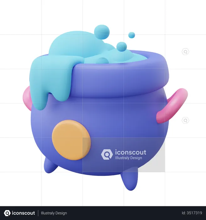 Cauldron  3D Icon