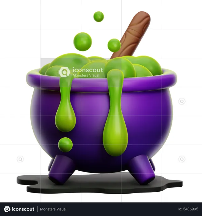 Cauldron  3D Icon