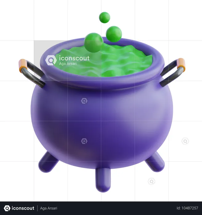 Cauldron  3D Icon
