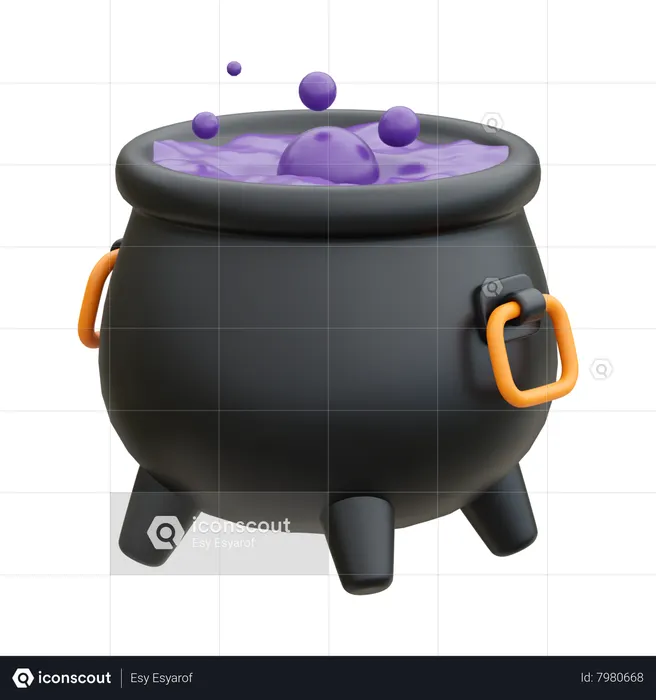Cauldron  3D Icon