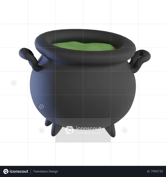 Cauldron  3D Icon