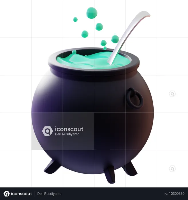 Cauldron  3D Icon