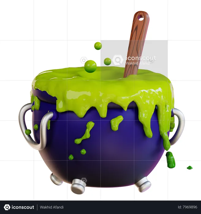 Cauldron  3D Icon